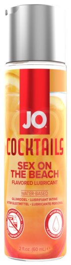 Съедобный лубрикант System JO Cocktails Sex on the Beach со вкусом коктейля Секс на пляже 60 мл фото 1