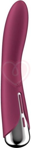 Вибратор с ротацией Satisfyer Spinning Vibe 1 бордовый фото 1
