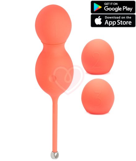 Тренажёр Кегеля We-Vibe Bloom Vibrating Kegel Balls с управлением со смартфона фото 1
