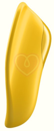 Мини-вибратор для ладони Satisfyer High Fly жёлтый фото 5