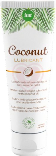 Веганская смазка Intt Vegan Coconut с кокосовым маслом 100 мл фото 1