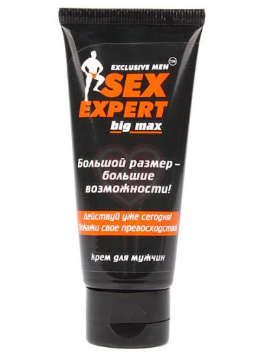 Увеличивающий крем для мужчин Sex Expert Big Max 50г фото 1
