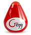 Компактный мастурбатор с рельефом Gvibe Gegg красный фото 2