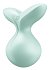 Мини-вибратор с круглым кончиком Satisfyer Viva la Vulva 3 мятный фото 2