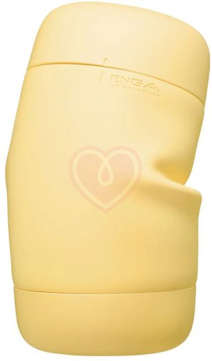 Мягкий мастурбатор Tenga Puffy Custard Yellow фото 3