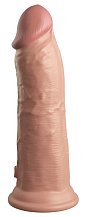 Реалистичный фаллоимитатор King Cock Ellite Dual Density 20 см телесный