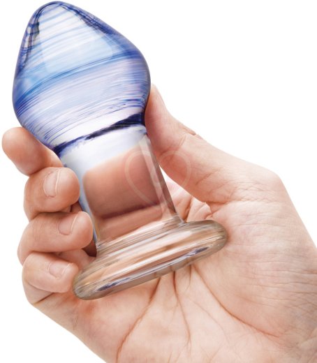 Набор стеклянных анальных пробок Glas Pleasure Droplets фото 2