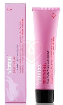 Возбуждающий крем для женщин Viamax Sensitive Gel 15 мл фото 2
