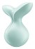 Мини-вибратор с круглым кончиком Satisfyer Viva la Vulva 3 мятный фото 3