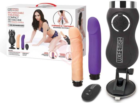 Портативная секс-машина Thrusting Compact Sex Machine фото 7