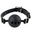 Силиконовый кляп с отверстиями для дыхания Silicone Breathable Ball Gag Small фото 1