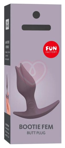 Анальная пробка Fun Factory Bootie Fem фиолетовая фото 2