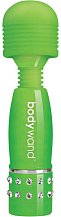 Мини-массажер с кристаллами BodyWand светящийся в темноте зеленый