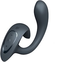 Вибратор для стимуляции зоны G и клитора Satisfyer G for Goddess 1 тёмно-серый