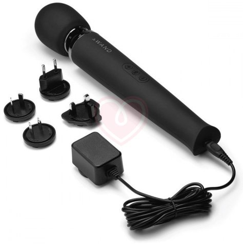 Мощный массажёр Le Wand Rechargeable чёрный фото 3