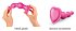 Рельефный фаллоимитатор Strap-On-Me Dildo Plug Beads размер L 14,8 см розовый фото 2