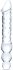 Двусторонний стеклянный рельефный фаллоимитатор Glas Double Ended фото 1