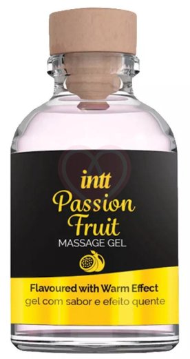 Разогревающий гель Intt Passion Fruit со вкусом маракуйи 30 мл фото 1