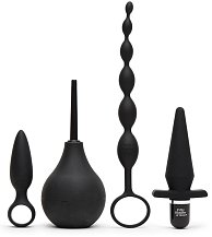 Набор анальных игрушек '50 оттенков серого' Pleasure Overload Starter Anal Kit