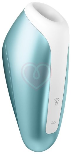 Вакуумный стимулятор Satisfyer Love Breeze голубой фото 1