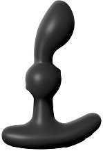 Вибратор для простаты со стимулирующим шариком P-Motion Massager черный
