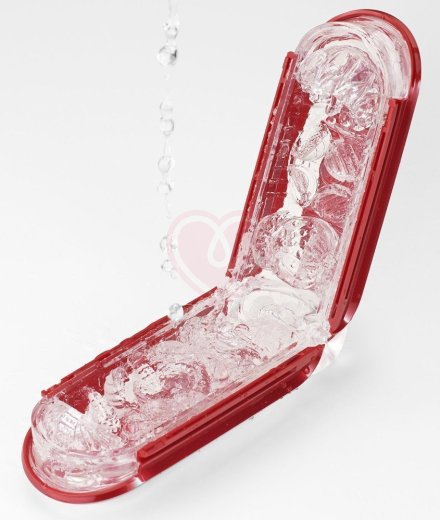 Мастурбатор Tenga Flip Zero Red Warming c подогревом фото 2