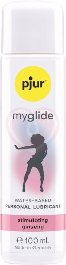 Женский лубрикант-стимулятор с женьшенем Pjur Myglide 100 мл фото 2
