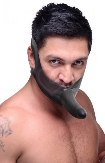 Кляп-страпон Face Fuk Strap On Mouth Gag фото 3