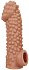 Насадка с бугорками и отверстием для мошонки Kokos Cock Sleeve CS004-M фото 1