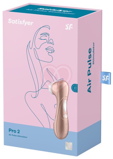 Вакуумный клиторальный стимулятор Satisfyer Pro 2 Generation 2 бронзовый фото 5