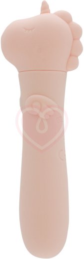 Вибропуля Unihorn Usb Heart Throb светло-розовая фото 1