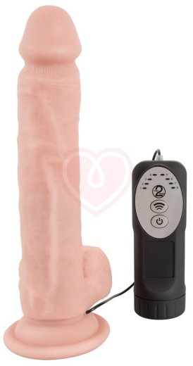 Реалистичный вибратор с сильной пульсацией Medical Silicone Thrusting Vibrator фото 4