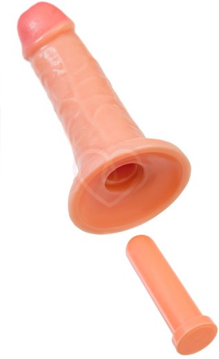Реалистичный фаллоимитатор на присоске RealStick Caliber 16-4 телесный фото 5