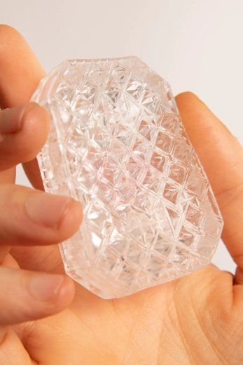 Мини мастурбатор Tenga Uni Diamond прозрачный фото 4