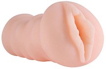 Реалистичный мастурбатор Real Women Vibration Рыженькая с вибрацией