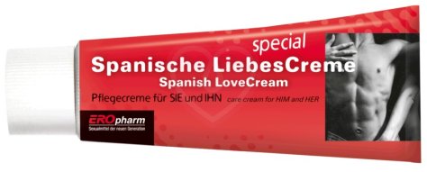 Возбуждающий крем для двоих Spanish Lovecream 40 мл фото 1