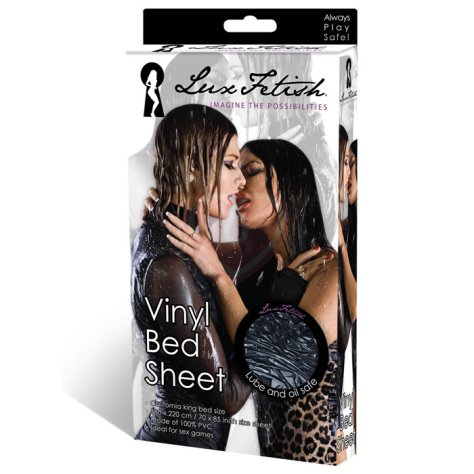 Ткань-простынь виниловая для эротических игр Vinyl Bed Sheet фото 2