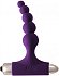 Анальный вибростимулятор с бусинами Spice it up New Edition Splendor фиолетовый фото 1