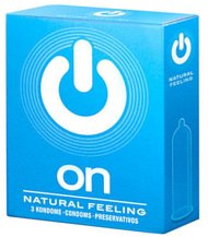 Классические презервативы On Natural Feeling 3 шт