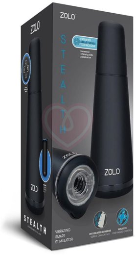 Мужской мастурбатор с вибрацией Zolo Stealth фото 4