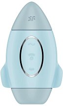 Вакуумно-волновой вибростимулятор Satisfyer Mission Control голубой