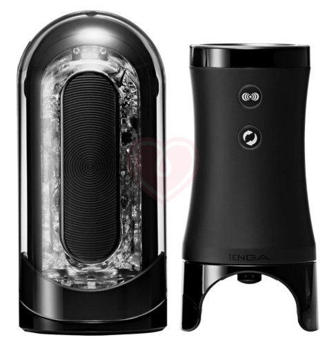 Мастурбатор с вибрацией и вращением Tenga Flip Zero Electronic Vibrotation Black фото 1