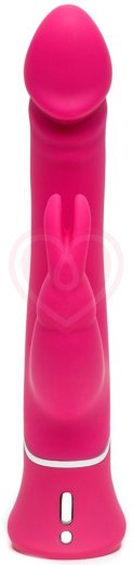 Вибратор с клиторальным стимулятором Happy Rabbit Realistic Dual Density розовый фото 2