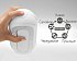 Мастурбатор с вибрацией Tenga Flip Zero EV белый фото 5