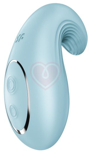 Мини-вибратор Satisfyer Dipping Delight голубой фото 1