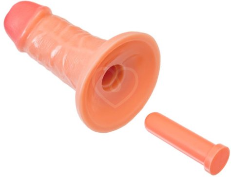 Реалистичный фаллоимитатор на присоске RealStick Caliber 14-5 телесный фото 9