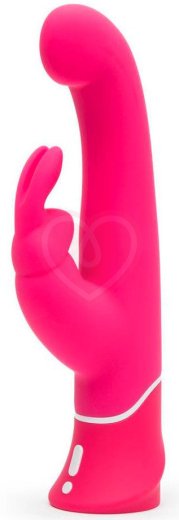Вибратор с клиторальным стимулятором Happy Rabbit G-Spot розовый фото 1