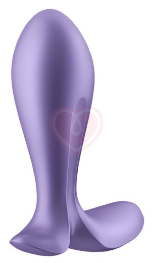 Анальная пробка Satisfyer Intensity Plug с управлением от приложения фиолетовая фото 2