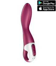 Вибратор Satisfyer Heated Thrill с нагревом для стимуляции точки G