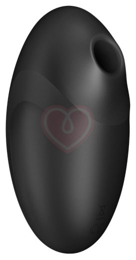 Вакуумный стимулятор с вибрацией Satisfyer Vulva Lover 3 чёрный фото 1